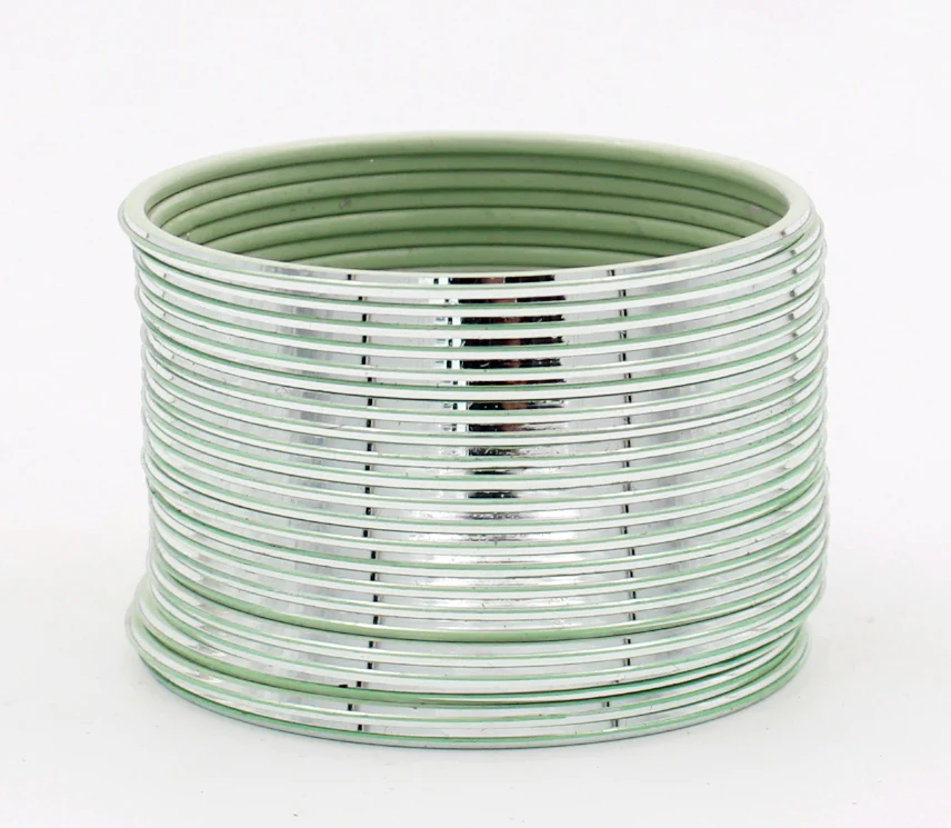 Set of 24 Shining Metal Bangles by Leshya (Plus Size) - Image 12